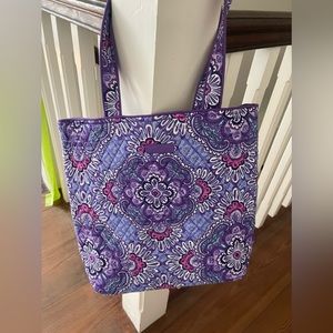Vera Bradley Multi Purpose tote bag (lilac tapestry retired pattern)